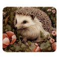 thumbnail image 1 of Hedgehog Square Desk Pad Mouse Mat Gaming Mousepad, 8.3x9.8 Inch, Non-Slip Rubber Bottom, Printed, Suitable for Office and Gaming, 1 of 6