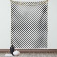 thumbnail image 1 of Hedgehog Tapestry, Animal Pattern Children Baby Playroom Theme Toddler Nursery Art Graphic, Wall Hanging for Bedroom Living Room Dorm Decor, 40W X 60L Inches, Charcoal Grey White, by Ambesonne, 1 of 2