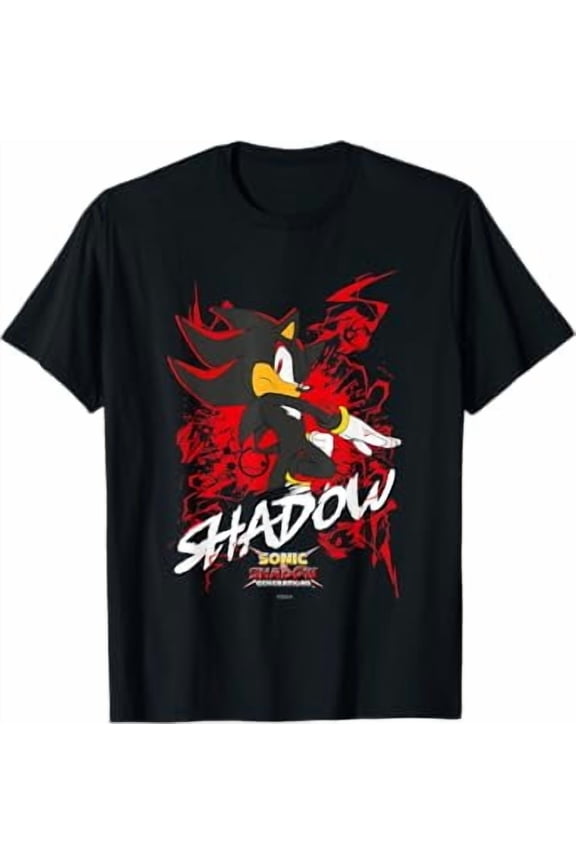 Hedgehog The Hedgehog, Hedgehog X Shadow Generations - Shadow T-Shirt Unisex S To 5XL