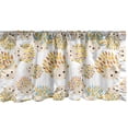 thumbnail image 1 of Ambesonne Hedgehog Valance Pack of 2, Prickly Colorful Creatures, 54"X18", Champagne and Multicolor, 1 of 4