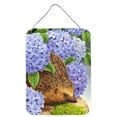 thumbnail image 1 of Hedgehog and Hydrangea Wall or Door Hanging Prints, 1 of 2