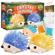 Piano Potato Crystal Hedgehog Growing Kit 2-Pack, STEM Science Project for Kids Ages 8-12, Fast 24-Hour DIY Arts & Crafts Educational Toy, Perfect Birthday Gift