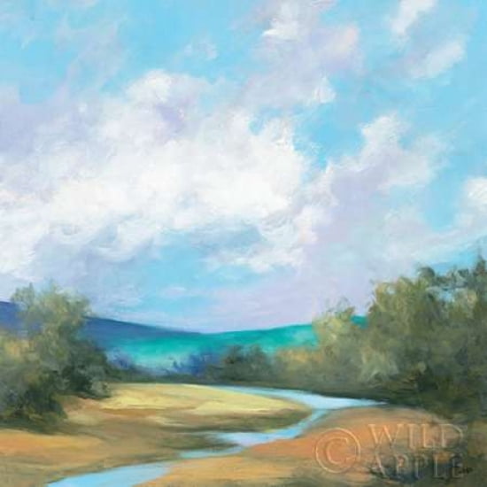 Hedgerow II Canvas Art - Julia Purinton (24 x 24)