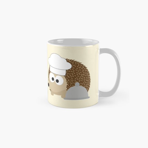 Hedgie the Cute Hedgehog Che Classic Mug