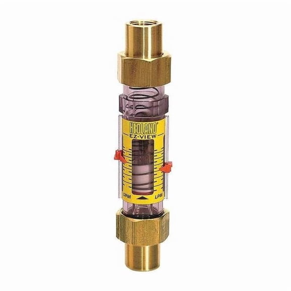 Flowmeter, 1/2 FNPT, 1-7 GPM H624-007-R
