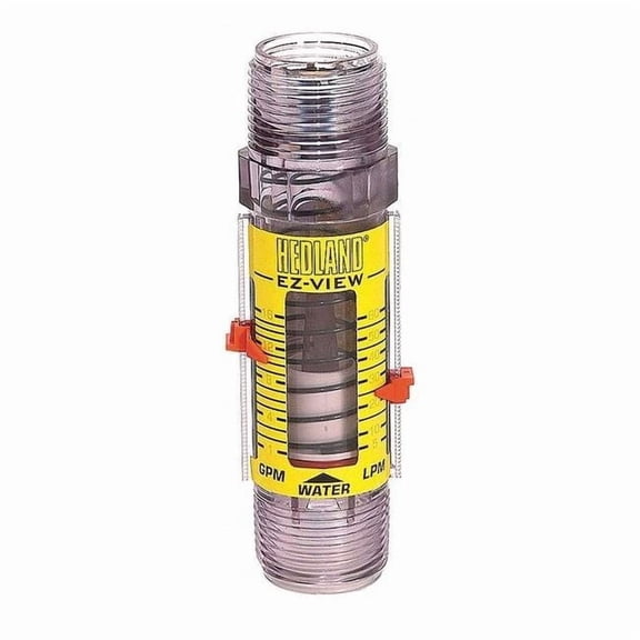 Hedland Flowmeter, 1 MNPT, 4-28 GPM H621-028-R