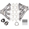 thumbnail image 1 of Hedman 68516 HTC Polished Silver Ceramic-Metallic Racing Exhaust Headers for Big Block Chevy, 1 of 7