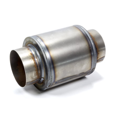 Hedman 92271 Turbo Muffler 4 in Center Inlet/Outlet - 18 in Long - Each