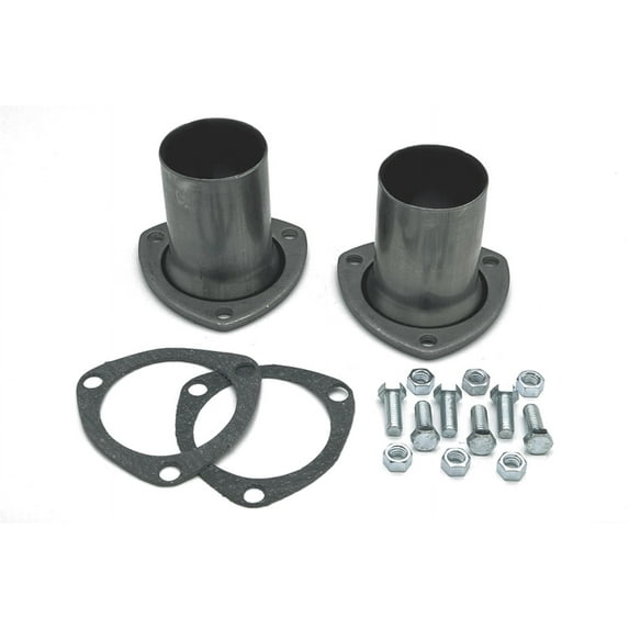 Hedman Hedders 21105 Hedder Reducer; Gasket Style; Tube Size 2.5 in.; Collector 2.5 in.; 3-Bolt Flange; Mild Steel;