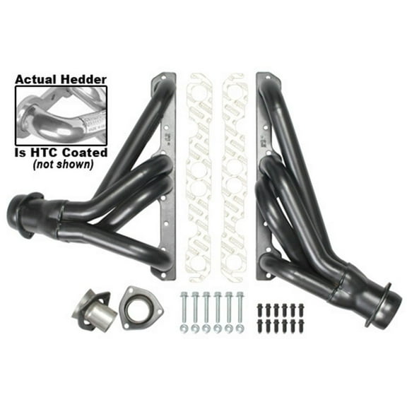 Hedman Hedders 68476 Standard Duty HTC Coated Headers Fits 82-92 Camaro Firebird Fits select: 1982-1992 CHEVROLET CAMARO, 1982-1991 PONTIAC FIREBIRD