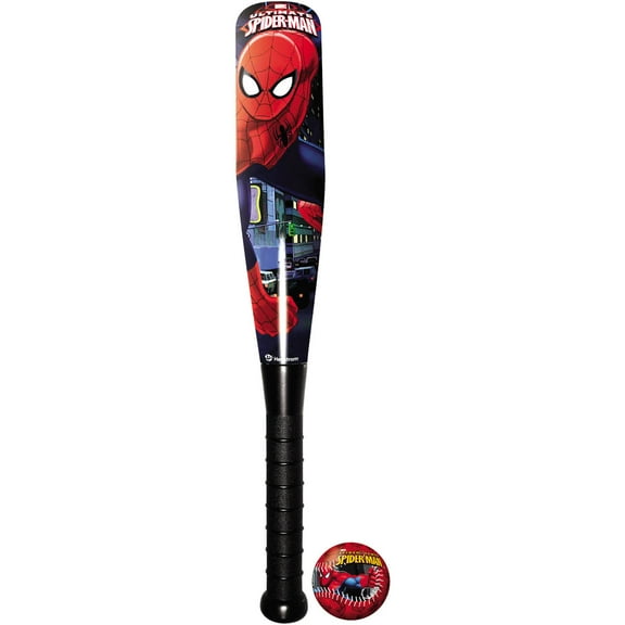 Hedstrom 13" Foam Baseball Bat and Ball Set, Spider-Man