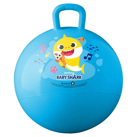 Hedstrom 15 inch Baby Shark Space Hopper, Children Age 4 Years and up