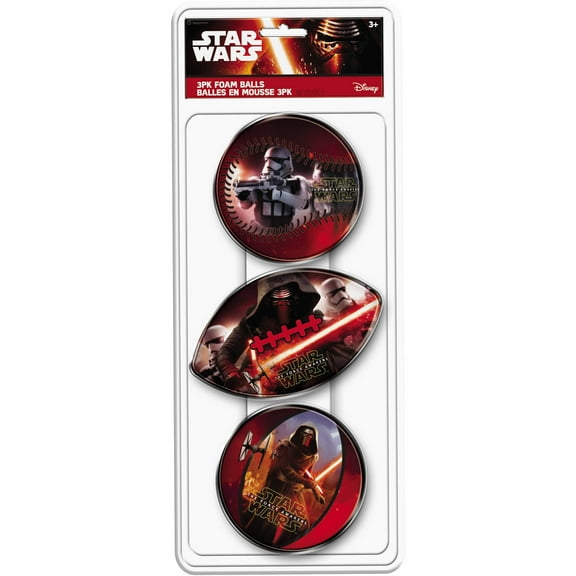 Hedstrom 3 Pack Star Wars Foam Ball Set