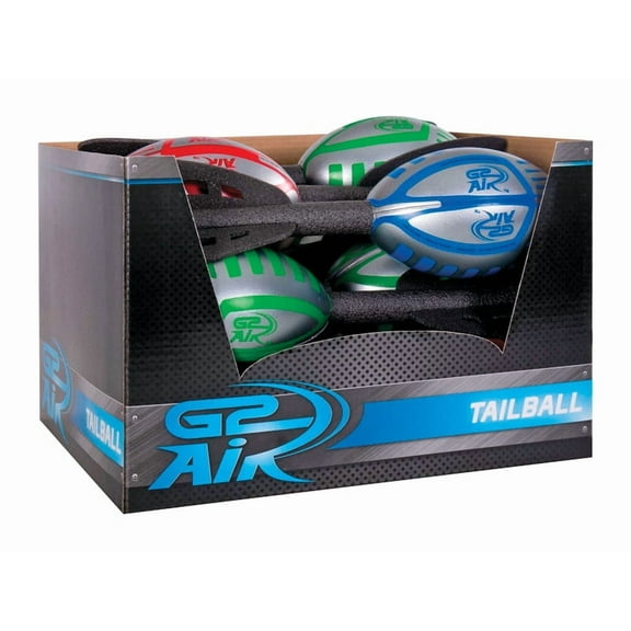 Hedstrom 8437246 11 in. G2Air Tailball Football 3 Plus Year - Pack of 12