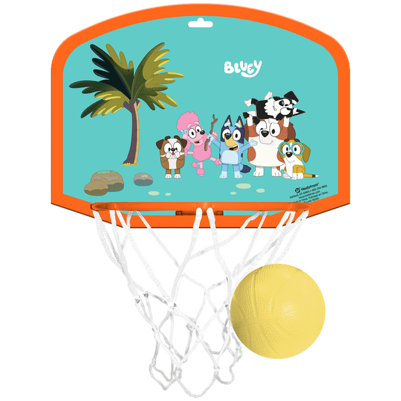 Basketball Hoop Set, Bluey, Ages 4+