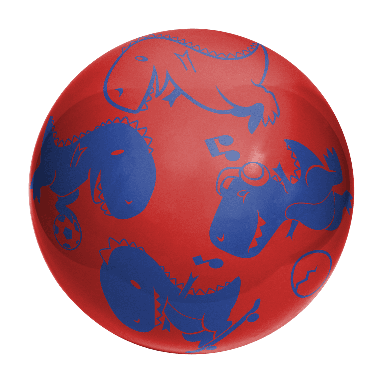 Hedstrom T-Rex Play Ball Smooth Bouncy Indoor/Outdoor Toy for