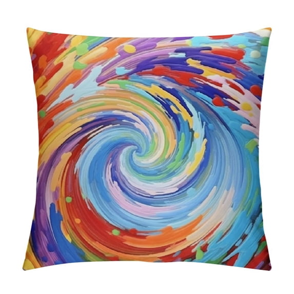 Heduofu Colorful Throw Pillow Covers Pillow Case Square Case Cushion Home for Bedroom Sofa Decor,Available In Various Sizes