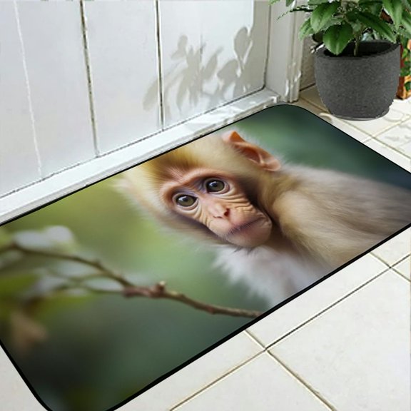 Heduofu Custom Doormat Lovely Welcome Doormat Decorations Door Mats Front Door Floor Door Mats Non-Slip Bottom Drying Area Rugs Doormats Indoor Outdoor Outside Doormat 19.68*47.24 in