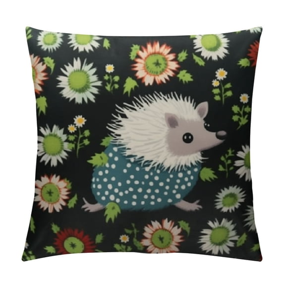 Heduofu Cute and Daisy Throw Pillow Covers Pillow Case Square Case Cushion Home for Bedroom Sofa Decor,Available In Various Sizes