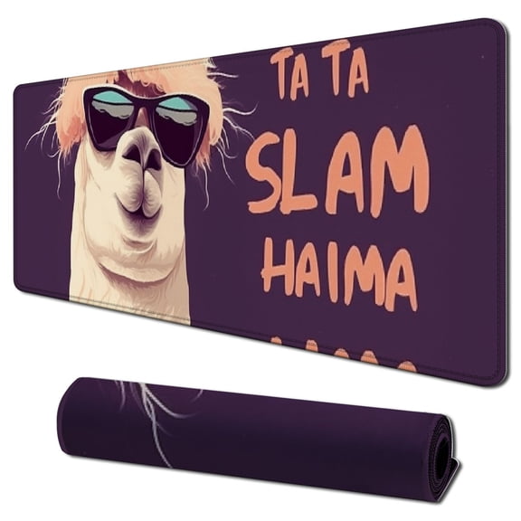 Heduofu Mouse Pad Cute with with Lettering Quote Save The Dream for Your Personalized Design Non-Slip Rubber Mouse pad 31.5x11.8 in