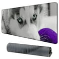 thumbnail image 1 of Heduofu Purple Ball Mouse Pad Cute Large Mouse Pads Custom 31.5x11.8 in, 1 of 6
