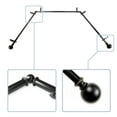 thumbnail image 1 of Hedwig 13/16" Bay Window curtain rod 20"-36", 38"-72" - Cocoa,(ABay-83-7), 1 of 4