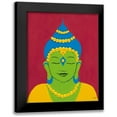 thumbnail image 1 of Hedy 20x24 Black Modern Framed Museum Art Print Titled - Buddha I, 1 of 5