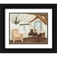 thumbnail image 1 of Hedy 32x26 Black Ornate Wood Framed with Double Matting Museum Art Print Titled - Calm bath IV, 1 of 4