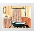 thumbnail image 1 of Hedy 32x26 White Modern Wood Framed Museum Art Print Titled - Bath time I, 1 of 4