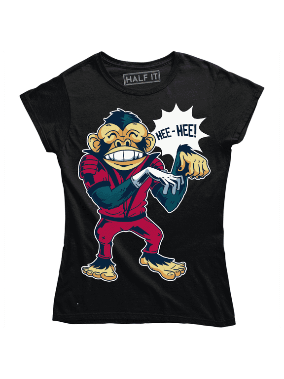 Hee-Hee Dancing Monkey Jackson Funny Animal Dancer Women's T-Shirt