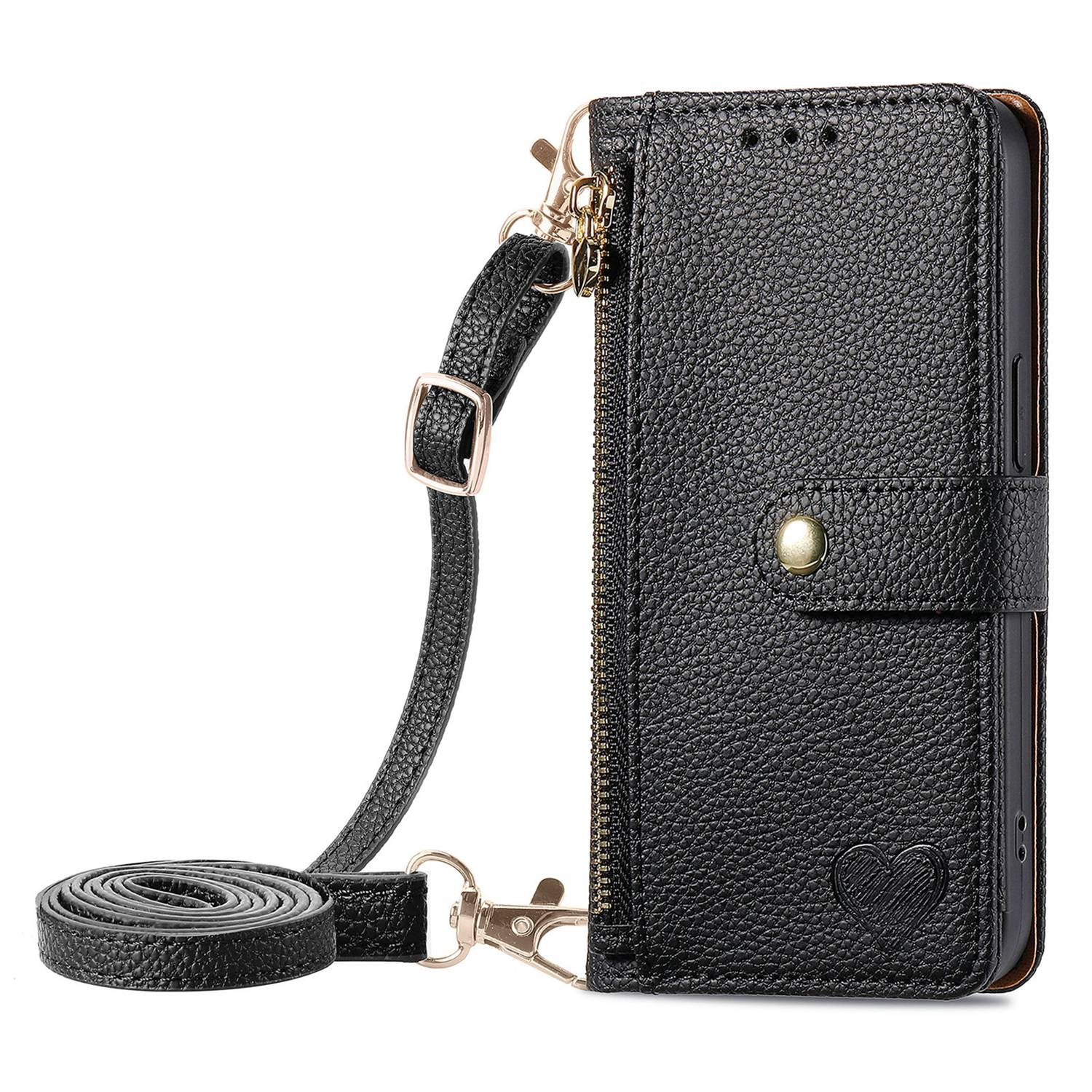 Hee Hee Smile Flip Case for KYOCERA KY51B Leather Wallet Shell Love