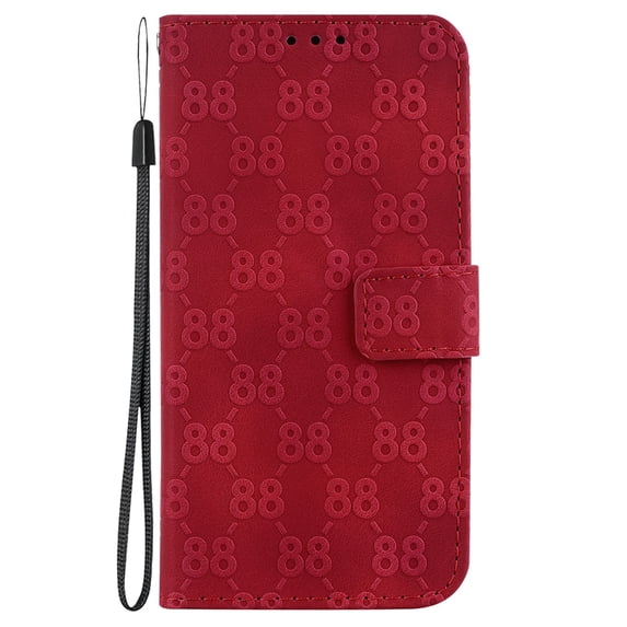 Hee Hee Smile Phone Case for OPPO A78 4G Retro Phone Leather Case Simplicity Phone Case 88 Patterns Flip Back Cove