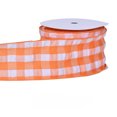 thumbnail image 1 of HeeHom 2.5" X 10 Yards Buffalo Plaid Ribbon – Wired Farmhouse Craft Ribbon for Easter, Spring Wreaths, DIY Gift Wrapping, 1 of 9
