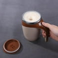 HeeHom Automatic Stirring Coffee Mug 2025 Upgrade Reusable Coffee Mug Rechargeable
