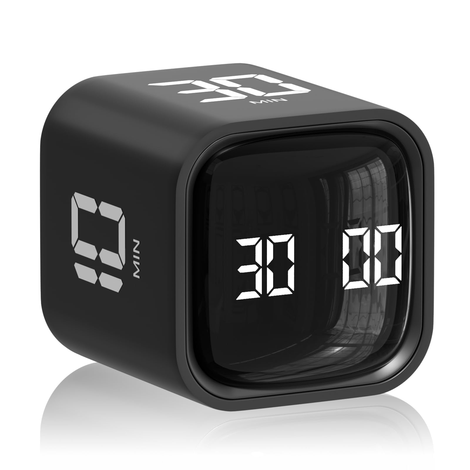 HeeHom Cube Pomodoro Timer, Desk Productivity Timer 5/10/30/60 Minutes ...