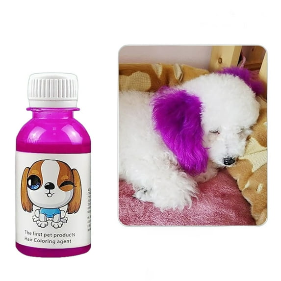 HeeHom Dog Hair Dye for DIY Custom Colors - Semi-Permanent Pet Dye, Safe Formula, Mix Primary Shades for Long-Lasting Style on Dogs