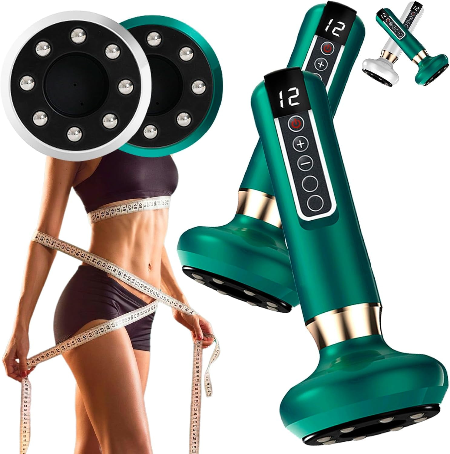 HeeHom Handheld Cellulite Massager, Cordless Body Sculpting Machine for ...