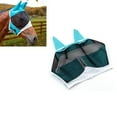 thumbnail image 1 of HeeHom Horse Fly Mask with Ears Cover | Forelock Opening for Tangle-Free Mane Care | UV Protection & Breathable Mesh | No Rub Fit and Enhanced Visbility for Trail Riding, 1 of 10