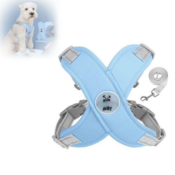 HeeHom Soft Adjustable Dog Harness with Reflective Padded Vest - No Pull Step-in Design for Small Medium Large Dogs Walking Training