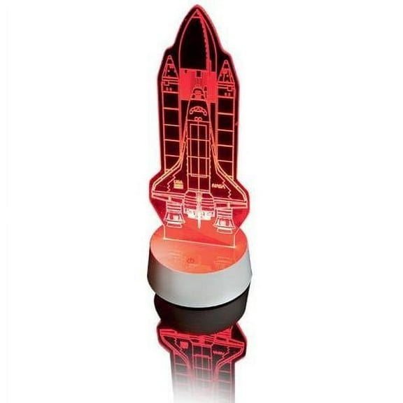 Heebie Jeebies Space Shuttle LED Glow Art Lamp