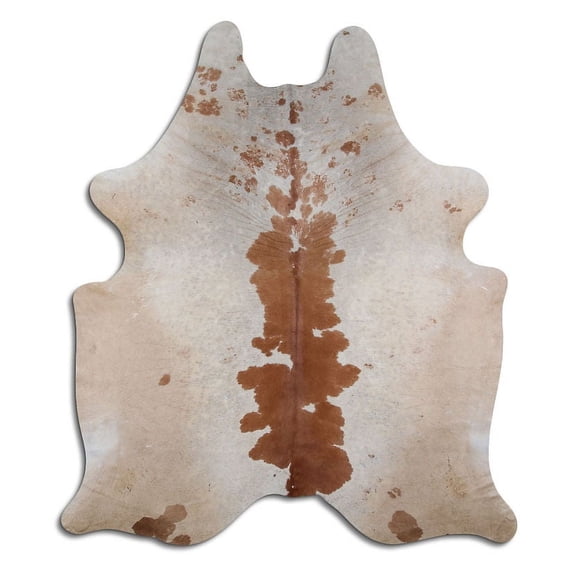 Heed NATURAL cowhide rugs for sale BROWN AND WHITE rug