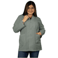 thumbnail image 1 of Panda Uniform by HeedFit 29" Medical Lab Coat for Women – 4XL Grey, 1 of 7