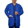 thumbnail image 1 of Panda Uniform by HeedFit Men's 31" Lab Coat Custom Fit, XL, Royal, 1 of 6