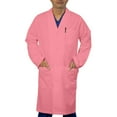 thumbnail image 1 of Panda Uniform by HeedFit Unisex 40" Lab Coat, 8XL, Pink, 1 of 7