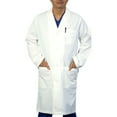 thumbnail image 1 of Panda Uniform by HeedFit Unisex 40" Lab Coat, XL, White, 1 of 7