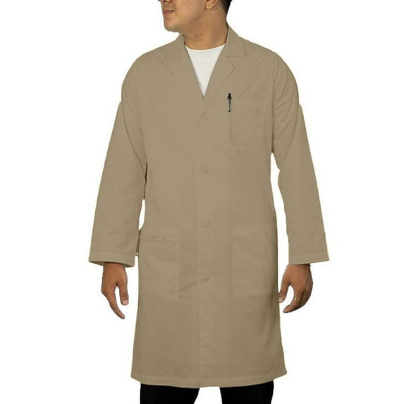 Panda Uniform by HeedFit Unisex 40" Medical Lab Coat – L Khaki