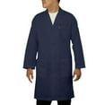 thumbnail image 1 of Panda Uniform by HeedFit Unisex 40" Medical Lab Coat – 6XL Navy, 1 of 4