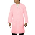 thumbnail image 1 of Panda Uniform by HeedFit Unisex 40" Medical Lab Coat – XL Pink, 1 of 5