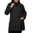 thumbnail image 1 of Panda Uniform by HeedFit Women Custom Lab Coat for Doctors M Black, 1 of 8
