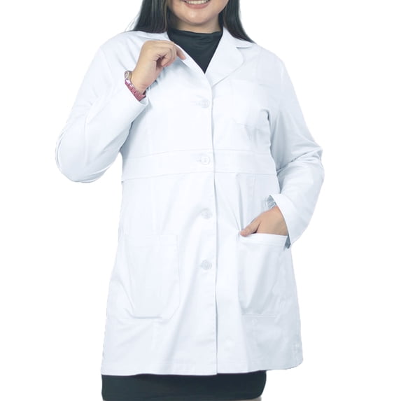 Panda Uniform by HeedFit Women Custom Lab Coat for Doctors – 6XL White